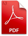 icona dokumentu typu pdf
